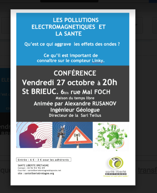 Affiche conférence